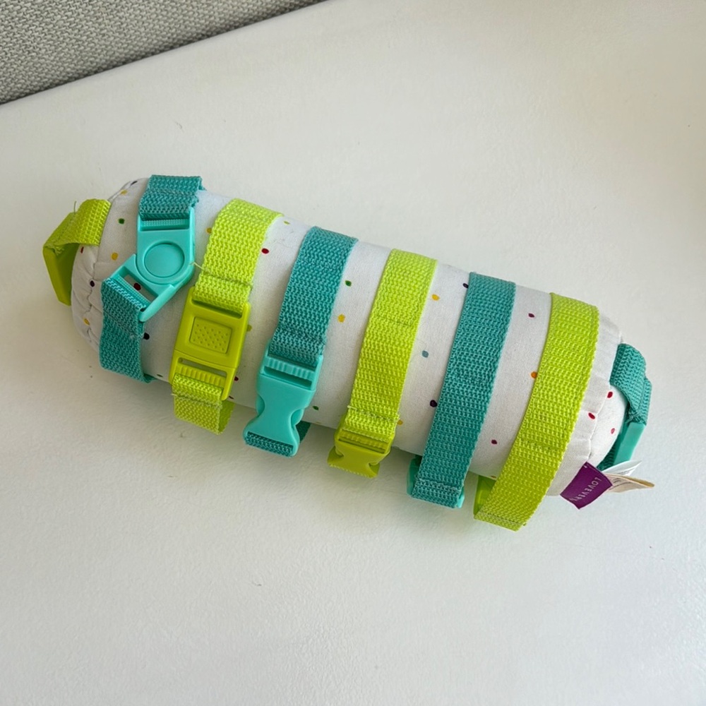 Lovevery buckle pillow toy